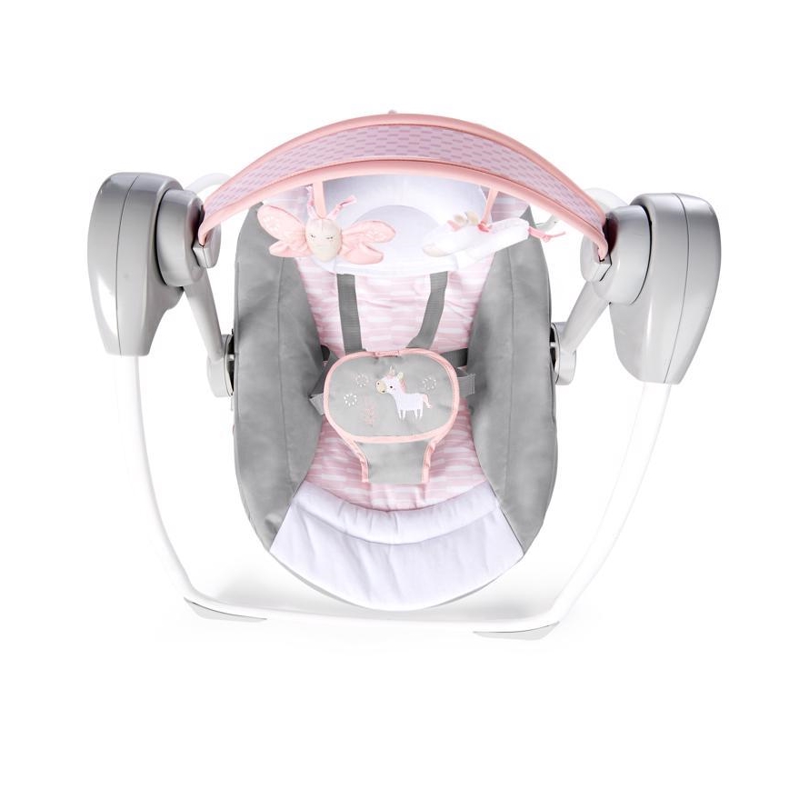 Ingenuity - Gyermek hinta dallammal FLORA THE UNICORN 4xLR14