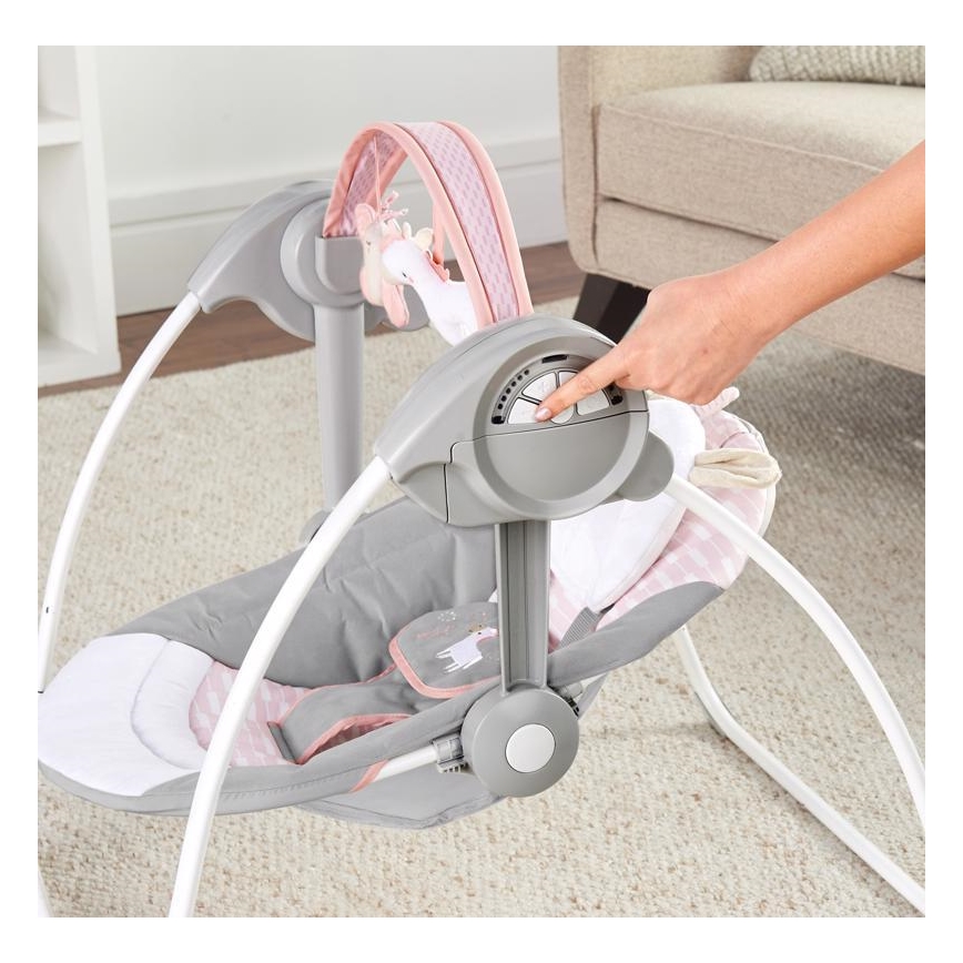 Ingenuity - Gyermek hinta dallammal FLORA THE UNICORN 4xLR14