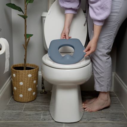 Ingenuity - MY SIZE gyerek WC hanggal, kék, 2xAAA