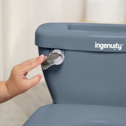 Ingenuity - MY SIZE gyerek WC hanggal, kék, 2xAAA