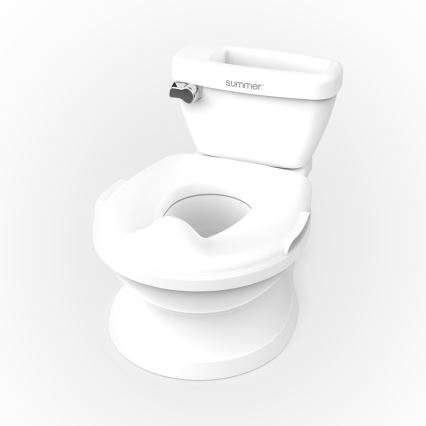 Ingenuity - MY SIZE hanggal ellátott gyerek WC, fehér, 2x AAA
