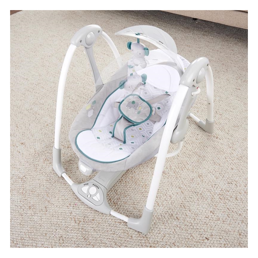 Ingenuity - Gyermek rezgő hinta dallammal 2 az 1-ben NASH 4xLR20