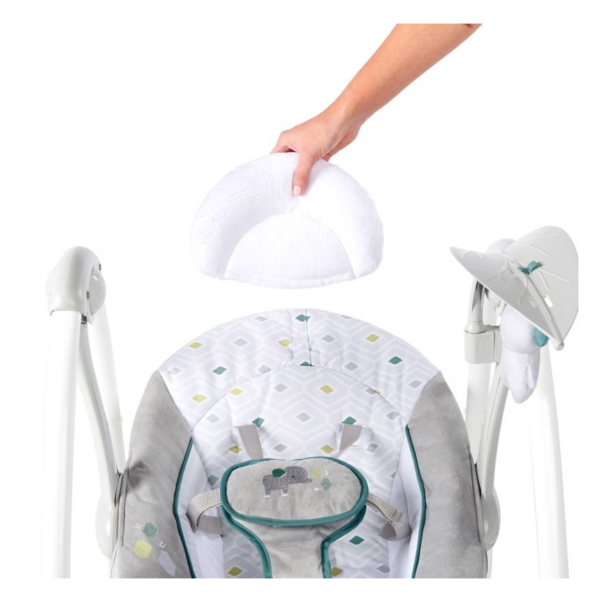 Ingenuity - Gyermek rezgő hinta dallammal 2 az 1-ben NASH 4xLR20