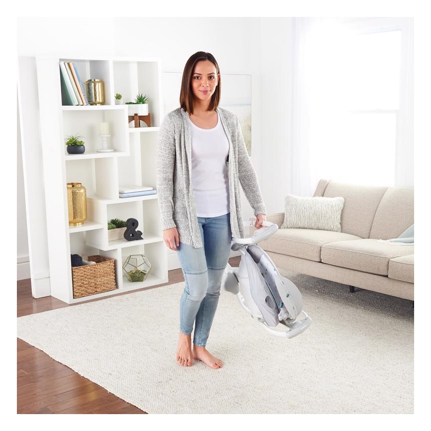 Ingenuity - Gyermek rezgő hinta dallammal 2 az 1-ben NASH 4xLR20