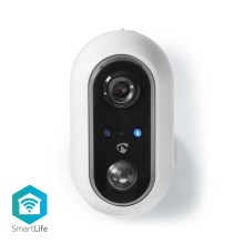 Intelligens kültéri tölthető kamera PIR érzékelővel SmartLife 1080p 5V/5200mAh Wi-Fi IP65