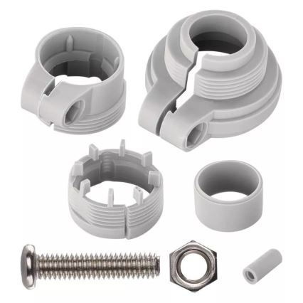 Intelligens termosztatikus fej LCD kijelzővel GoSmart M30x1,5 2xAA/1,5V Tuya