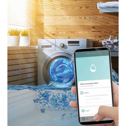 Intelligens vízszivárgás érzékelő 3xAAA Wi-Fi Tuya