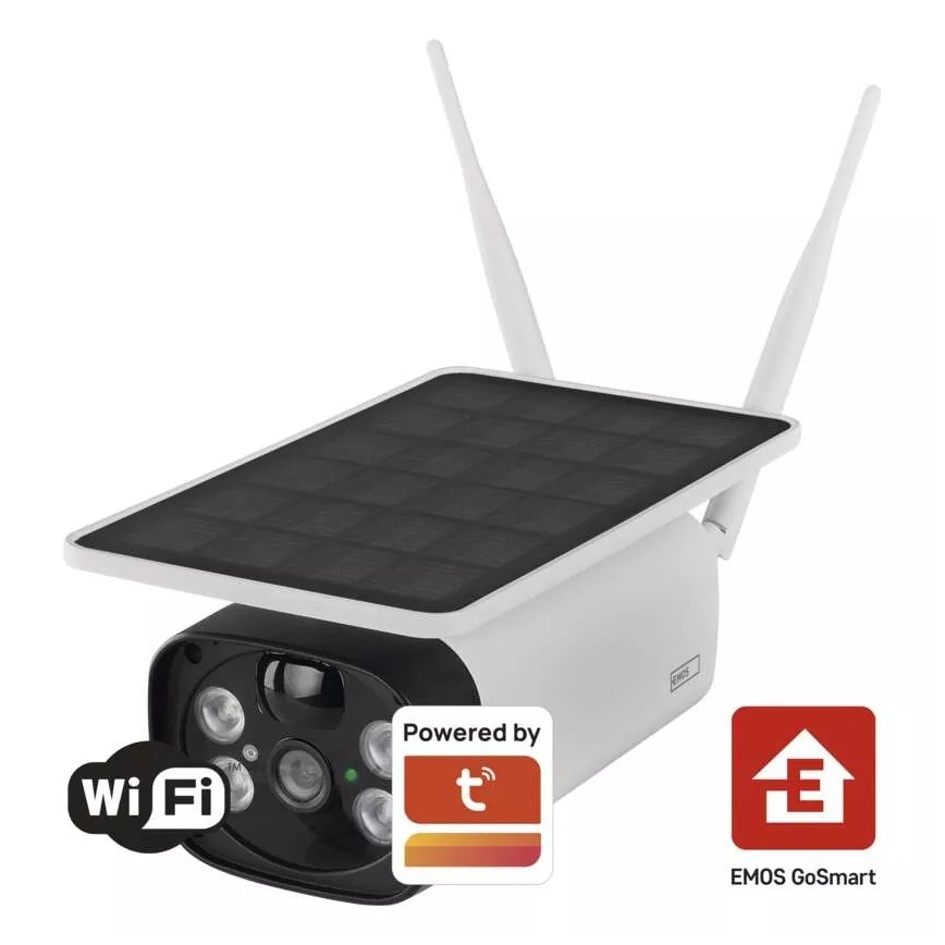 Intelliges kültéri IP kamera GoSmart 3,5W/5V 8800 mAh IP55