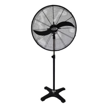 Ipari állóventilátor 190 W/230 V, 187 cm, fekete