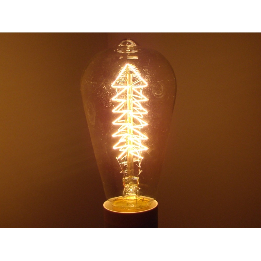 Ipari dekoratív dimmelhető izzó SELEBY ST64 E27/40W/230V 2200K