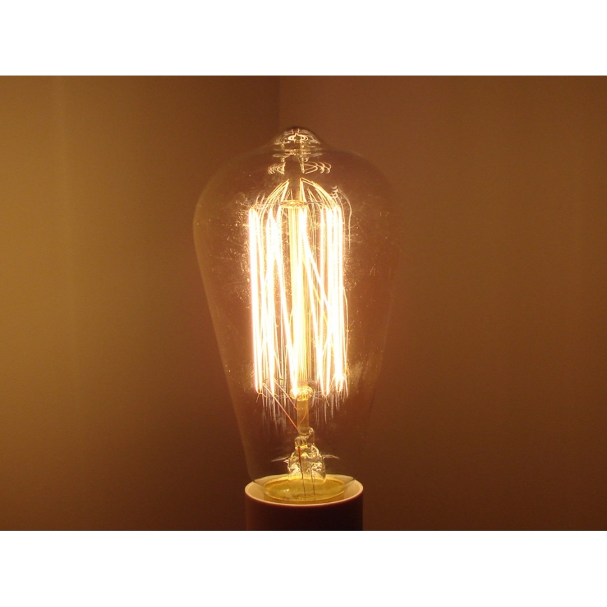 Ipari dekoratív dimmelhető izzó SELEBY ST64 E27/60W/230V 2200K