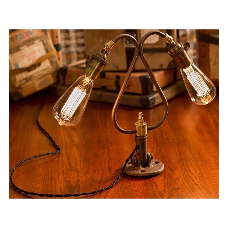 Ipari dekoratív dimmelhető izzó SELEBY ST64 E27/60W/230V 2200K