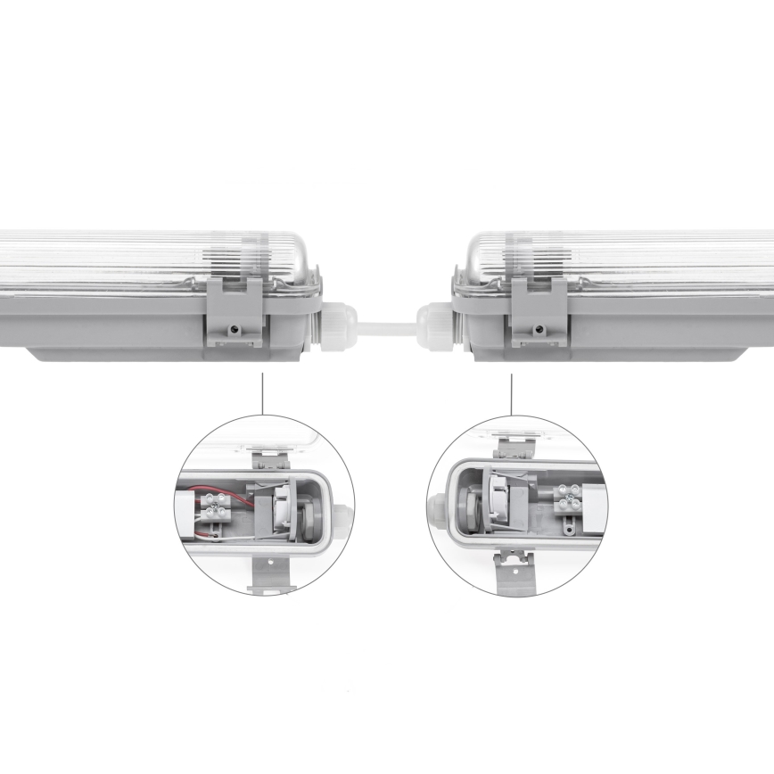 Ipari fénycső LIMEA T8 1xG13/20W/230V IP65 120cm
