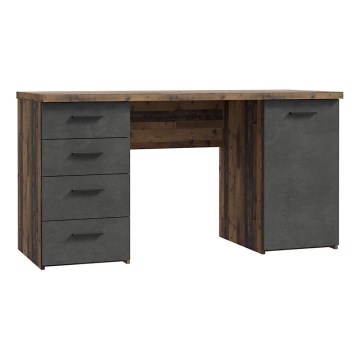 Íróasztal ARENO barna/grafit