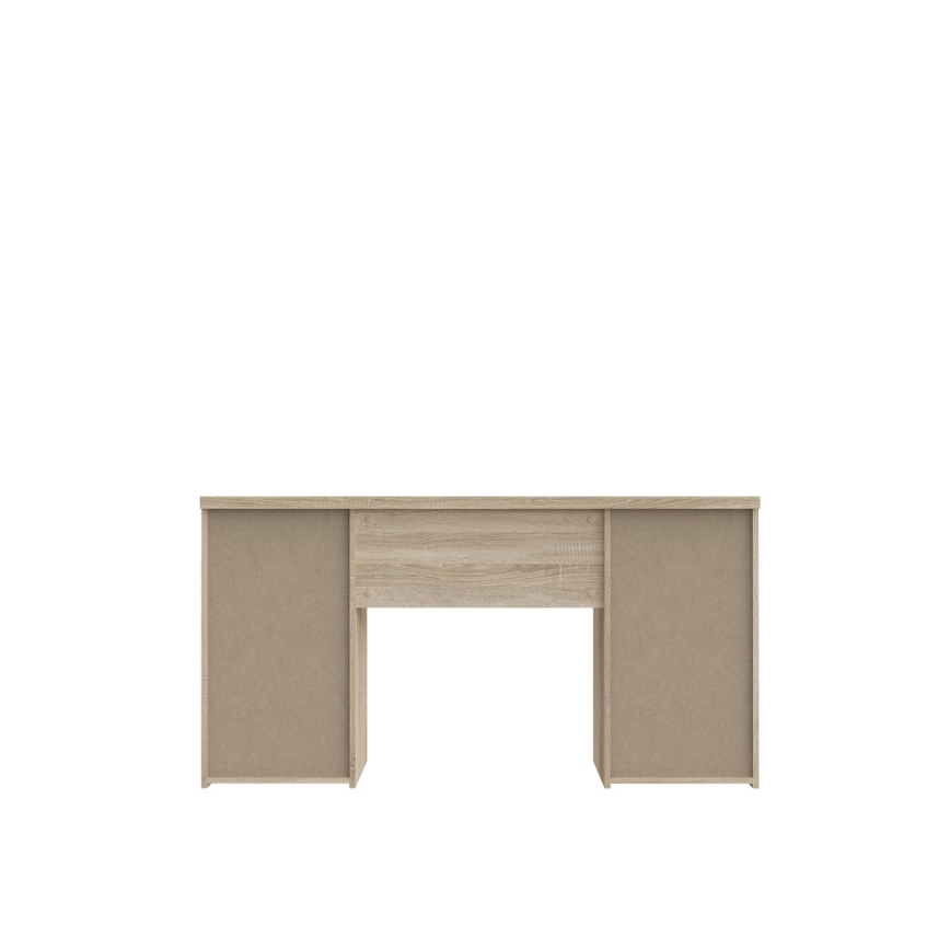 Íróasztal ARENO fehér/sonoma tölgy