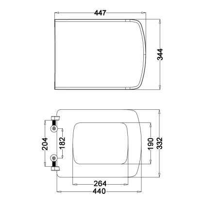 Isvea - SoftClose PURITY WC-ülőke, fehér