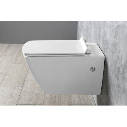 Isvea - SoftClose PURITY WC-ülőke, fehér