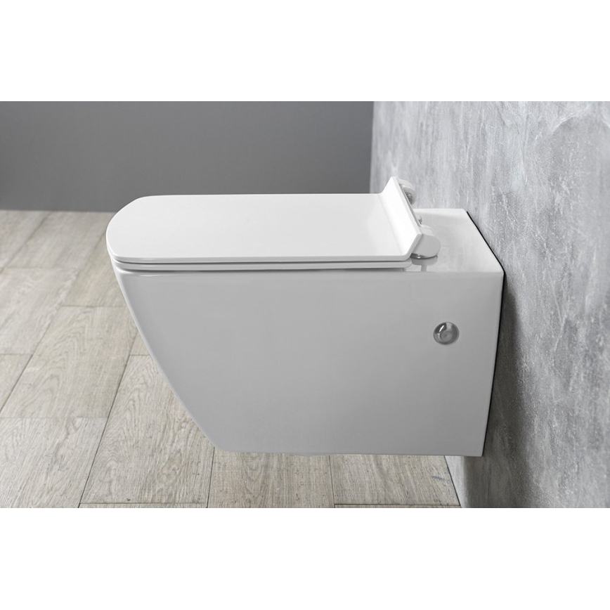 Isvea - SoftClose PURITY WC-ülőke, fehér