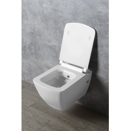 Isvea - SoftClose PURITY WC-ülőke, fehér