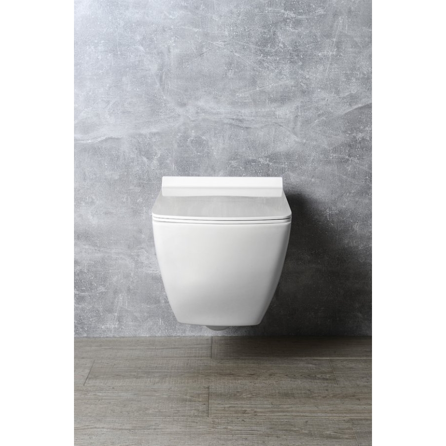 Isvea - SoftClose PURITY WC-ülőke, fehér