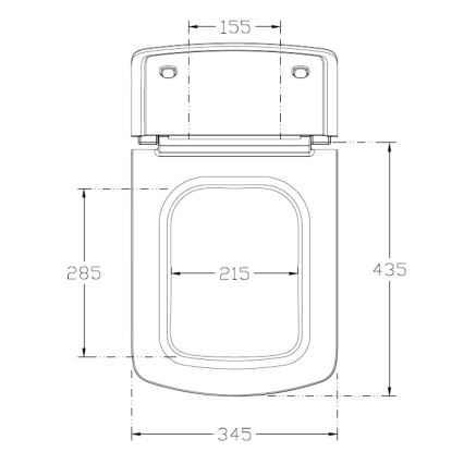 Isvea - SoftClose PURITY WC-ülőke, fehér