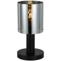 ITALUX - Asztali lámpa SARDO 1xE27/40W/230V fekete