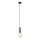 ITALUX - Csillár zsinóron ALDEVA 1xE27/40W/230V átm. 15 cm bronz
