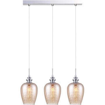 ITALUX - Csillár zsinóron PIRITA 3xE14/40W/230V