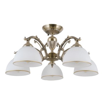 ITALUX - Felületre szerelhető csillár FENEZA 5xE27/40W/230V