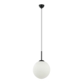 ITALUX - Függeszték kábellel DEORE 1xE27/40W/230V átm. 30 cm fekete