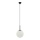 ITALUX - Függeszték kábelre DEORE 1xE27/40W/230V átm. 25 cm fekete