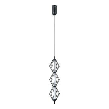 ITALUX - LED csillár kábelen SEVILLA LED/15W/230V 3000K fekete