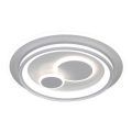 ITALUX - LED fényerőszabályozható mennyezeti lámpatest PARCO LED/55W/230V 3000-6500K átm. 50 cm fehér + távirányítóval