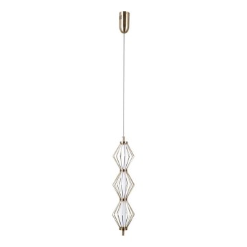 ITALUX - LED kábeles csillár SEVILLA LED/15W/230V 3000K arany