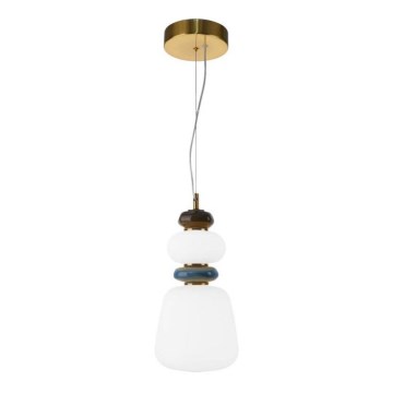 ITALUX - LED kábeles függőlámpa EVANS LED/12W/230V 3000K arany/fehér