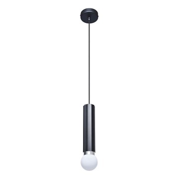 ITALUX - MACERA kábeles függeszték 1xE27/40W/230V fekete