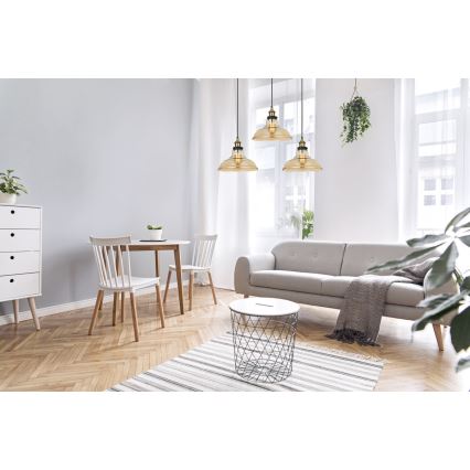 ITALUX - Függeszték kábellel HUBERT 3xE27/40W/230V