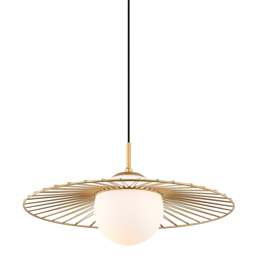 ITALUX - Csillár zsinóron SALLY 1xE27/40W/230V arany