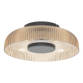 ITALUX - PASSO LED mennyezeti lámpatest LED/8W/230V 3000K átm. 25 cm füstös bézs