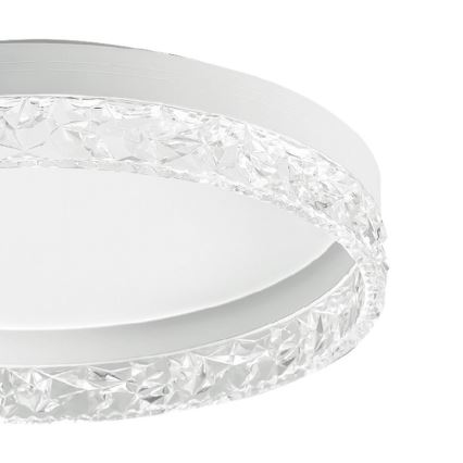 ITALUX - LED dimmelhető mennyezeti lámpatest RANTE LED/58W/230V 3000-6500K átm. 50 cm fehér + távirányító