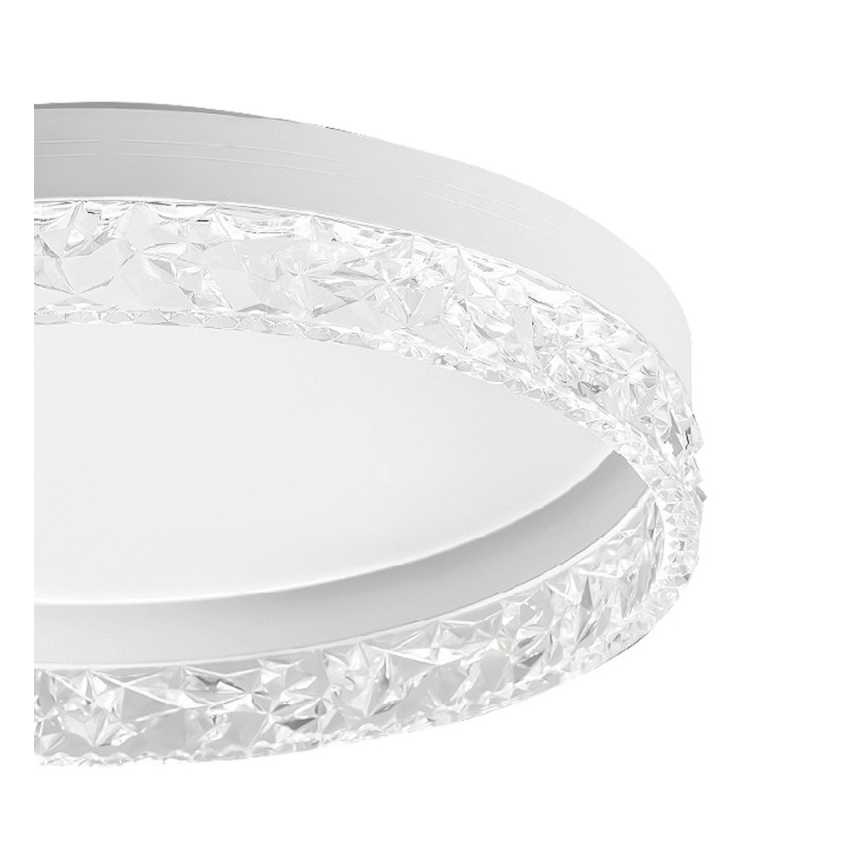 ITALUX - LED dimmelhető mennyezeti lámpatest RANTE LED/58W/230V 3000-6500K átm. 50 cm fehér + távirányító