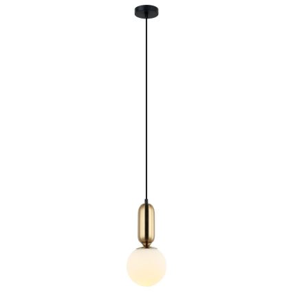 ITALUX - Csillár zsinóron ALDEVA 1xE27/40W/230V átm. 15 cm bronz