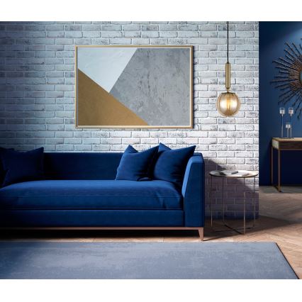 ITALUX - Csillár zsinóron RAVENA 1xE27/5W/230V réz