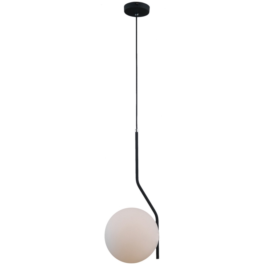 ITALUX - Csillár zsinóron CARIMI 1xE27/5W/230V fekete