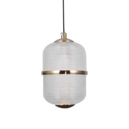 ITALUX - ALANI LED csillár kábelen, 3×5 W, 230 V, 3000 K, fekete/arany