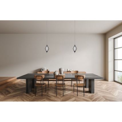 ITALUX - LED függőlámpa kábelen SEVILLA LED/5W/230V 3000K fekete