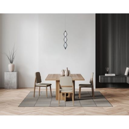 ITALUX - LED csillár kábelen SEVILLA LED/15W/230V 3000K fekete