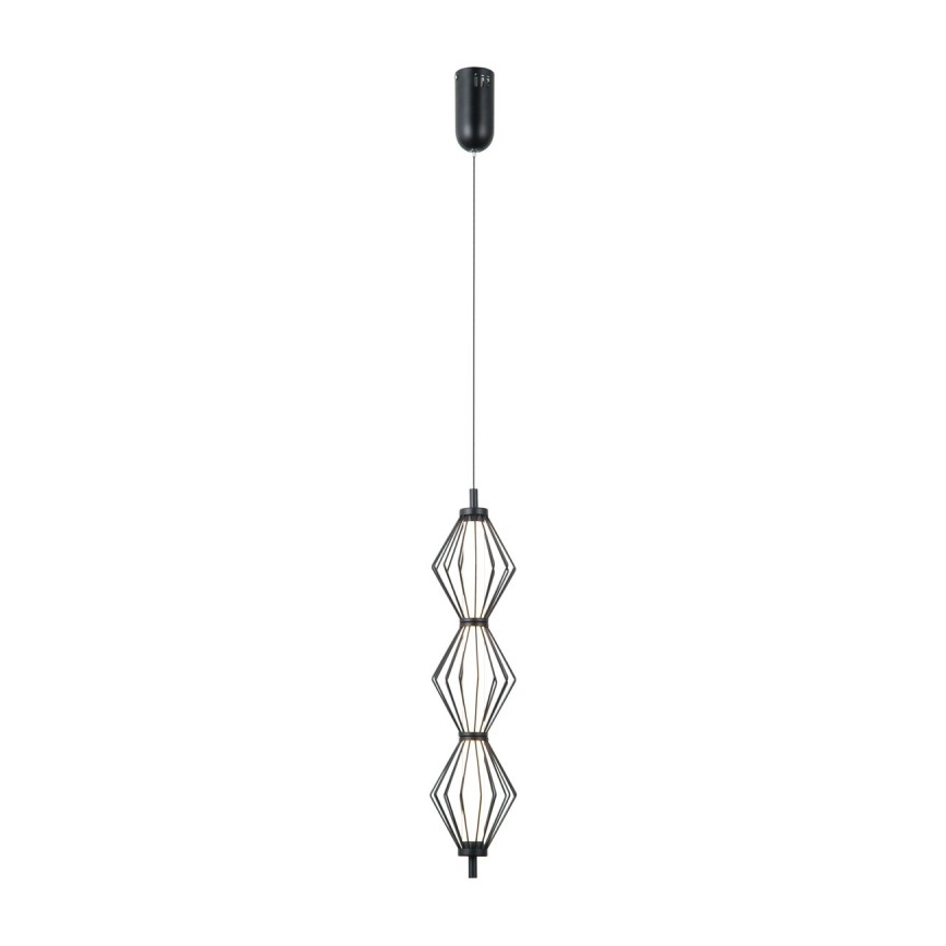 ITALUX - LED csillár kábelen SEVILLA LED/15W/230V 3000K fekete