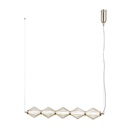 ITALUX - LED csillár függesztett kábellel SEVILLA LED/25W/230V 3000K arany