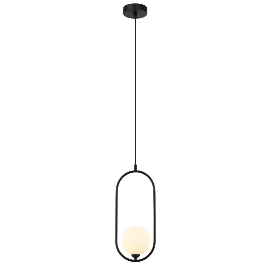 ITALUX - Függeszték kábellel LUPUS 1xG9/25W/230V fekete